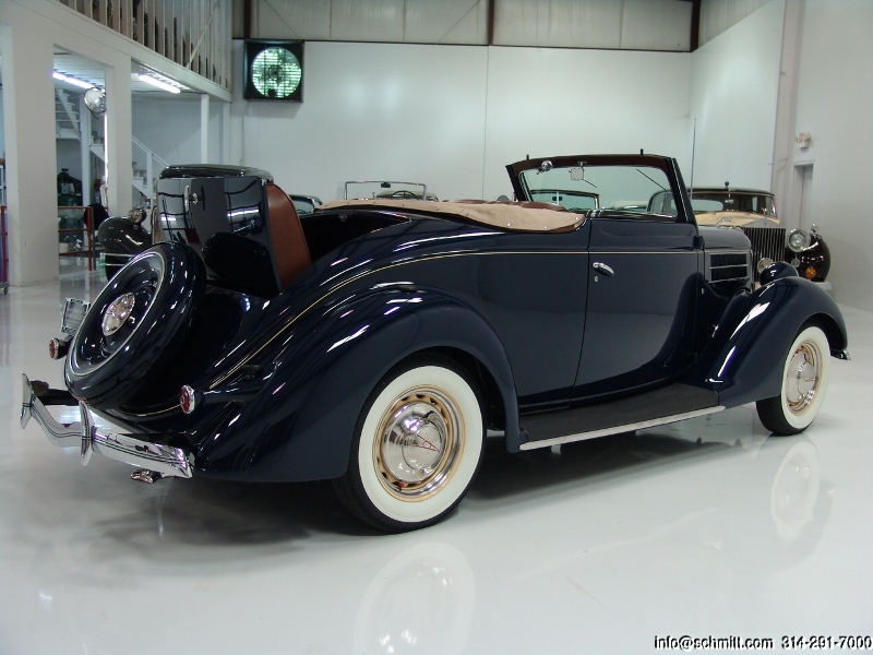 1936 FORD RUMBLE SEAT CONVERTIBLE – Daniel Schmitt & Co. Classic Car Gallery