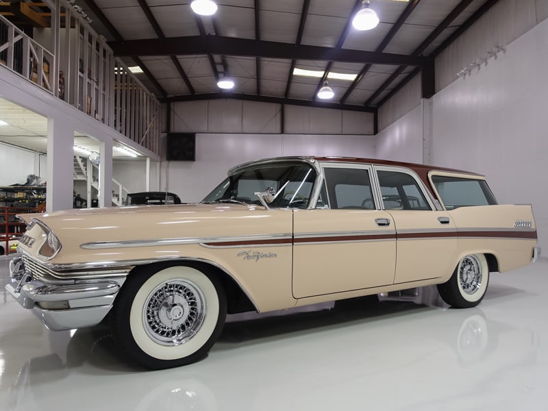 1957 Chrysler New Yorker Town & Country Wagon for sale Daniel Schmitt & Co.  Classic Car Gallery St. Louis