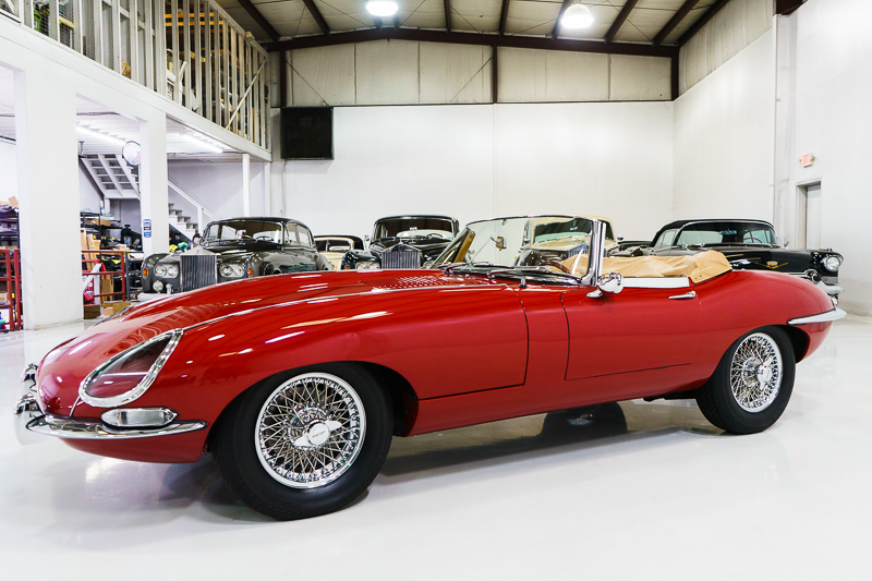 1961 Jaguar E-type Series I 3.8 Litre “Flat Floor” Roadster for sale Daniel Schmitt & Co.