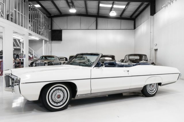 The magnificent 1969 Pontiac Bonneville convertible featured here is finished in gorgeous cameo ivory over blue interior and matching convertible top. This incredible motorcar has been driven just 43,002 miles and has been beautifully maintained since new. 
-
-
-
-
-
-
#classiccar #classiccars #vintagecar #cars #car #classic #carsofinstagram #oldtimer #oldcar #vintage #vintagecars #musclecar #porsche #s #ford #instacar #carporn #carphotography #drivetastefully #carspotting #w #retrocar #chevy #v #bmw #ferrari #fiat #e #chevrolet